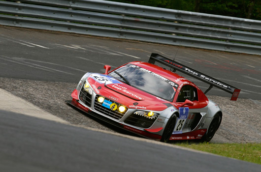 Audi at 2012 Nurburgring 24 hour race