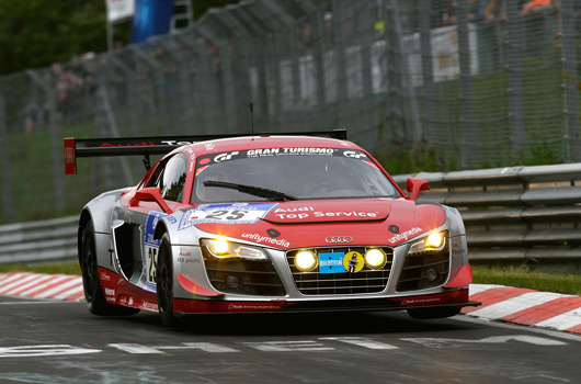 Audi at 2012 Nurburgring 24 hour race