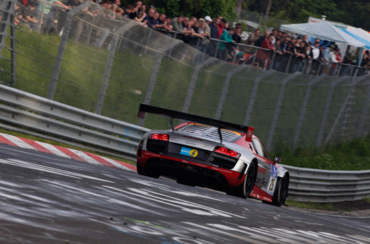 Audi at 2012 Nurburgring 24 hour race