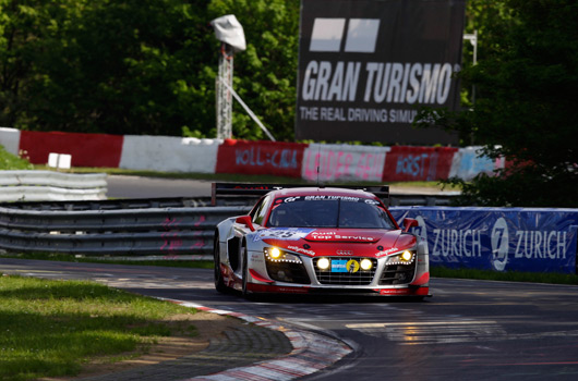 Audi at 2012 Nurburgring 24 hour race