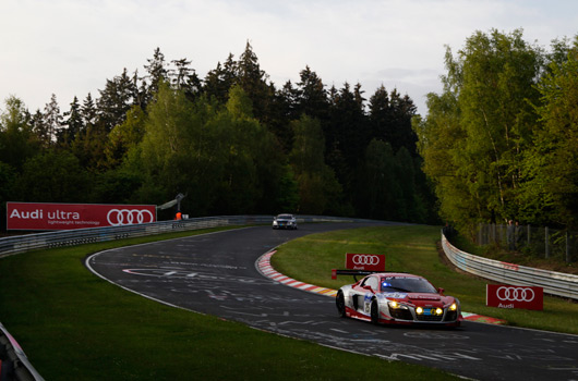 Audi at 2012 Nurburgring 24 hour race