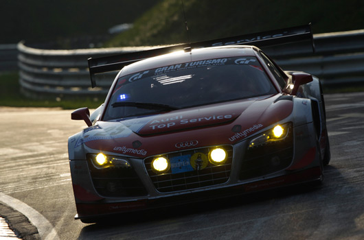 Audi at 2012 Nurburgring 24 hour race