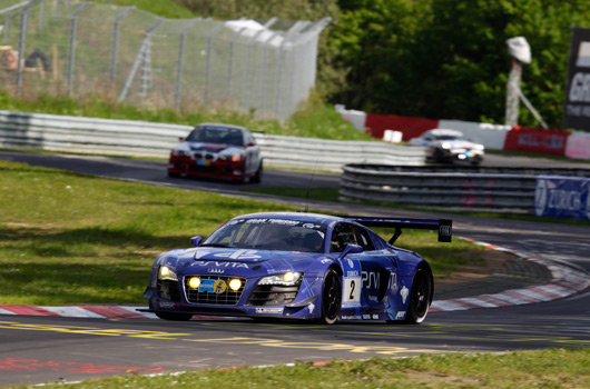 Audi at 2012 Nurburgring 24 hour race