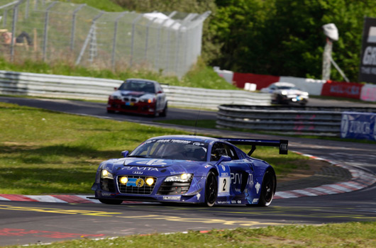 Audi at 2012 Nurburgring 24 hour race