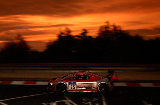 Audi at 2012 Nurburgring 24 hour race