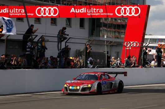 Audi at 2012 Nurburgring 24 hour race