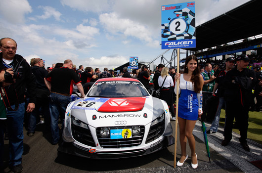 Audi at 2012 Nurburgring 24 hour race