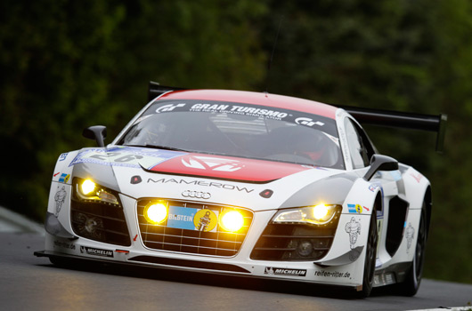 Audi at 2012 Nurburgring 24 hour race