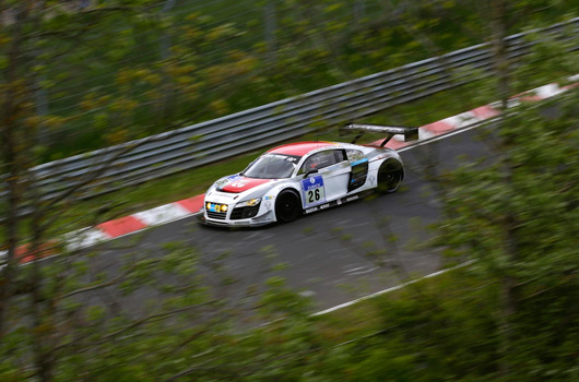 Audi at 2012 Nurburgring 24 hour race