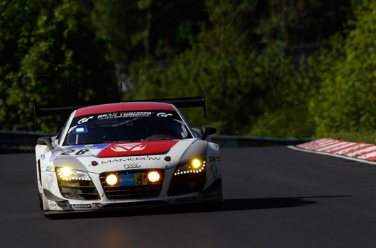 Audi at 2012 Nurburgring 24 hour race