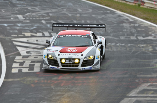 Audi at 2012 Nurburgring 24 hour race