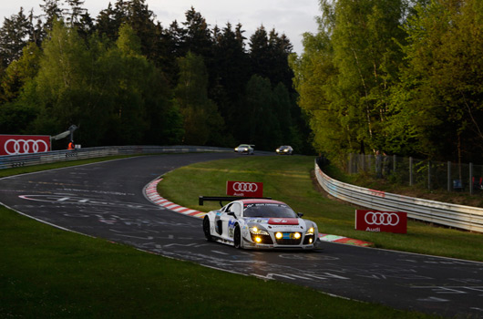 Audi at 2012 Nurburgring 24 hour race