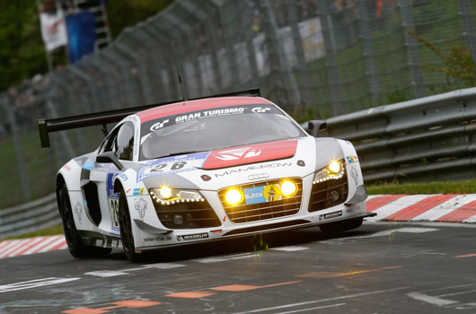 Audi at 2012 Nurburgring 24 hour race