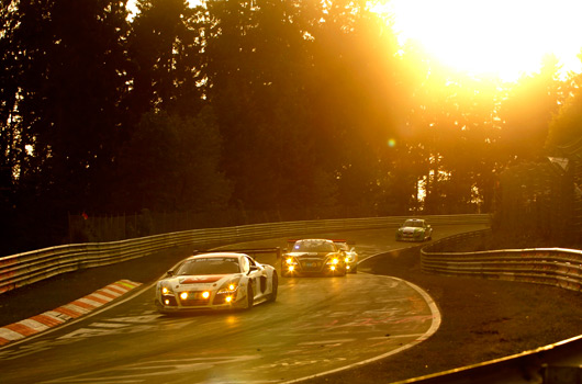 Audi at 2012 Nurburgring 24 hour race