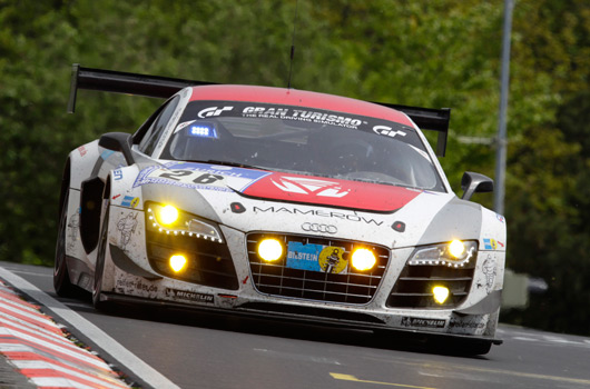 Audi at 2012 Nurburgring 24 hour race