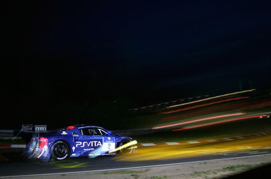 Audi at 2012 Nurburgring 24 hour race