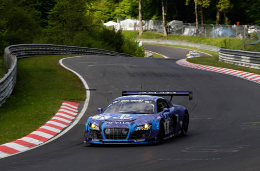 Audi at 2012 Nurburgring 24 hour race