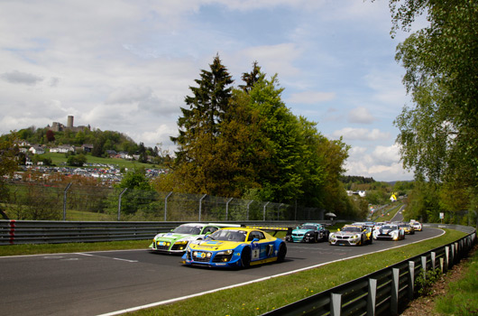 Audi at 2012 Nurburgring 24 hour race