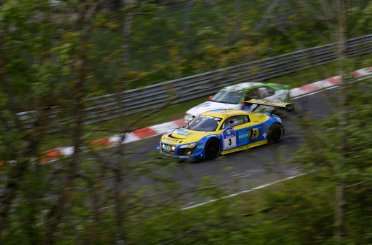 Audi at 2012 Nurburgring 24 hour race