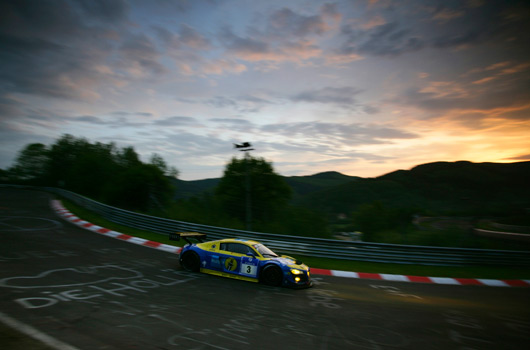 Audi at 2012 Nurburgring 24 hour race