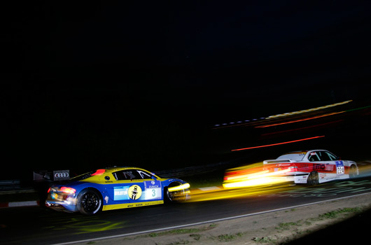 Audi at 2012 Nurburgring 24 hour race