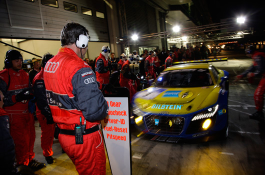 Audi at 2012 Nurburgring 24 hour race