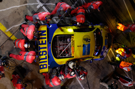 Audi at 2012 Nurburgring 24 hour race