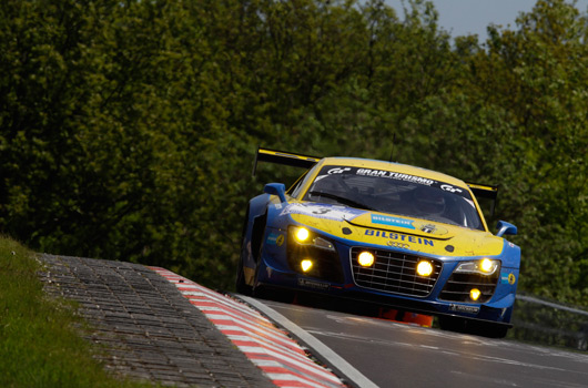 Audi at 2012 Nurburgring 24 hour race