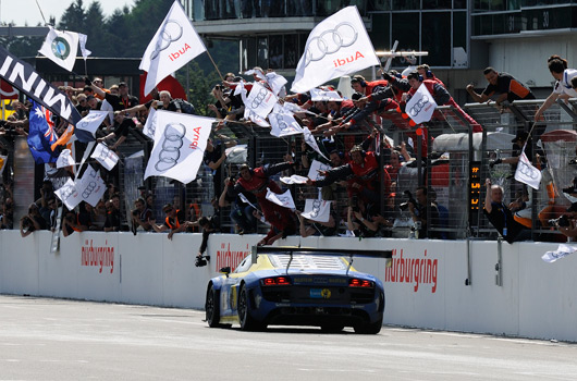 Audi at 2012 Nurburgring 24 hour race