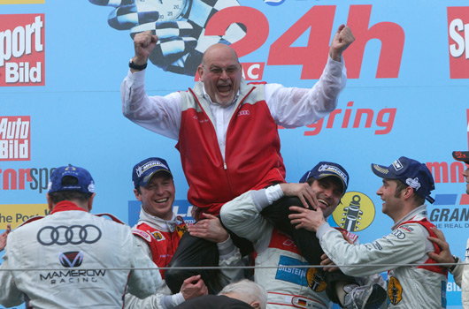 Audi at 2012 Nurburgring 24 hour race