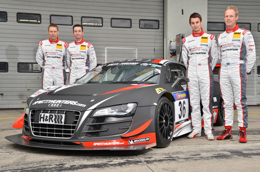Audi at 2012 Nurburgring 24 hour race