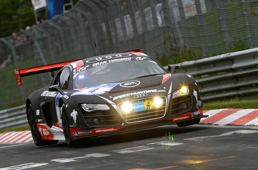 Audi at 2012 Nurburgring 24 hour race