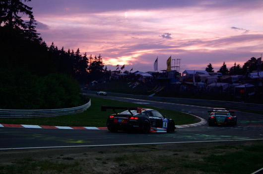 Audi at 2012 Nurburgring 24 hour race