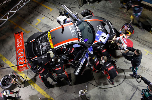 Audi at 2012 Nurburgring 24 hour race