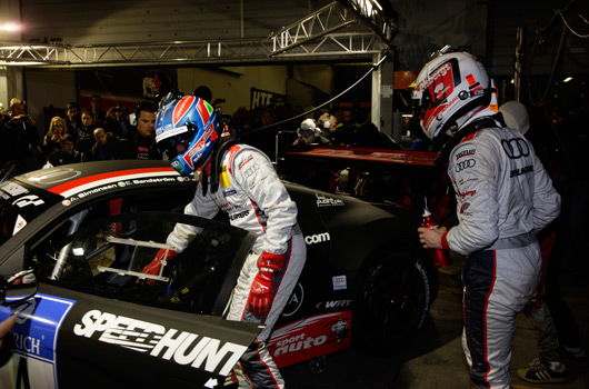 Audi at 2012 Nurburgring 24 hour race