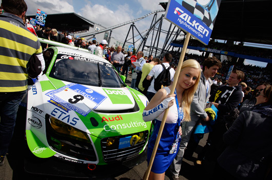 Audi at 2012 Nurburgring 24 hour race