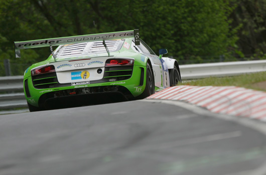 Audi at 2012 Nurburgring 24 hour race