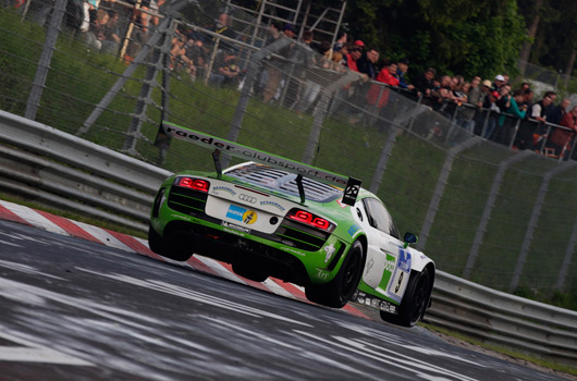 Audi at 2012 Nurburgring 24 hour race