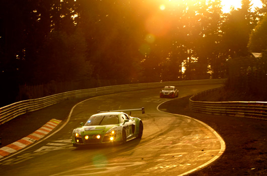 Audi at 2012 Nurburgring 24 hour race