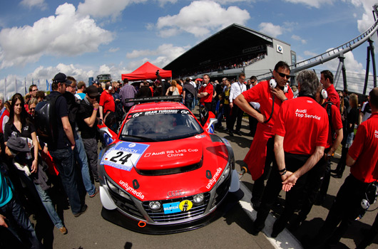 Audi at 2012 Nurburgring 24 hour race