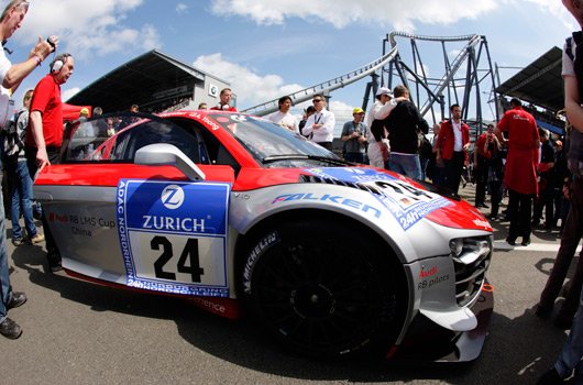 Audi at 2012 Nurburgring 24 hour race