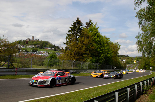 Audi at 2012 Nurburgring 24 hour race