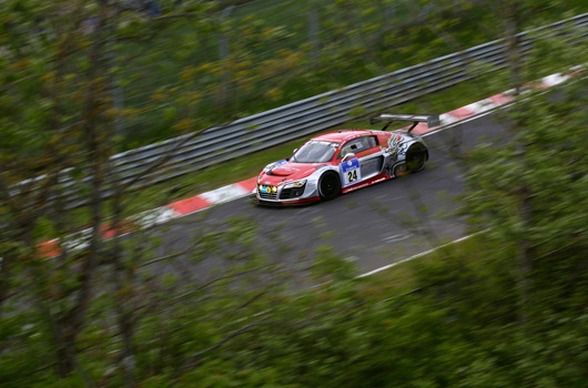 Audi at 2012 Nurburgring 24 hour race
