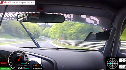 Warren Luff at 2012 Nurburgring 24 hour