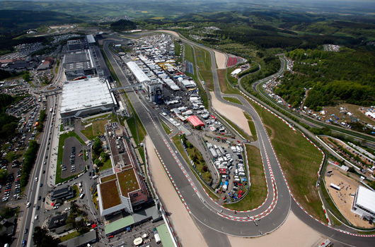 Porsche at the 2012 Nurburgring 24 hour race