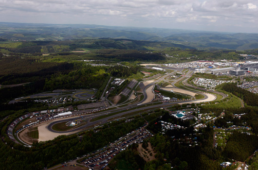 Porsche at the 2012 Nurburgring 24 hour race