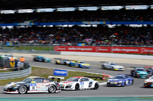 Porsche at the 2012 Nurburgring 24 hour race