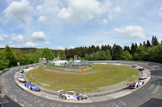 Porsche at the 2012 Nurburgring 24 hour race