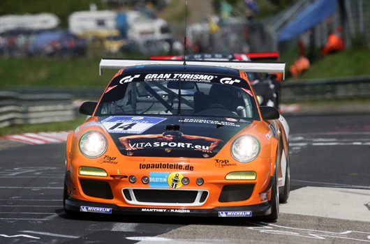 Porsche at the 2012 Nurburgring 24 hour race