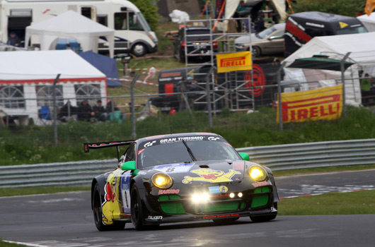 Porsche at the 2012 Nurburgring 24 hour race